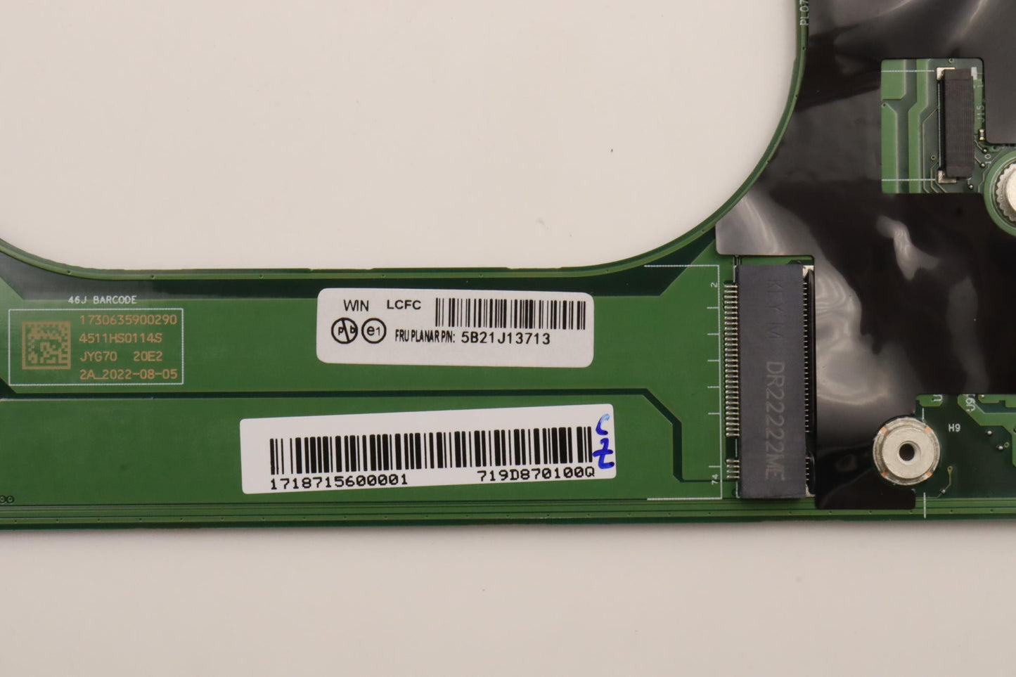 Lenovo Bdplanar Win,I71255U,16G,Ytpm2 - 5B21J13713
