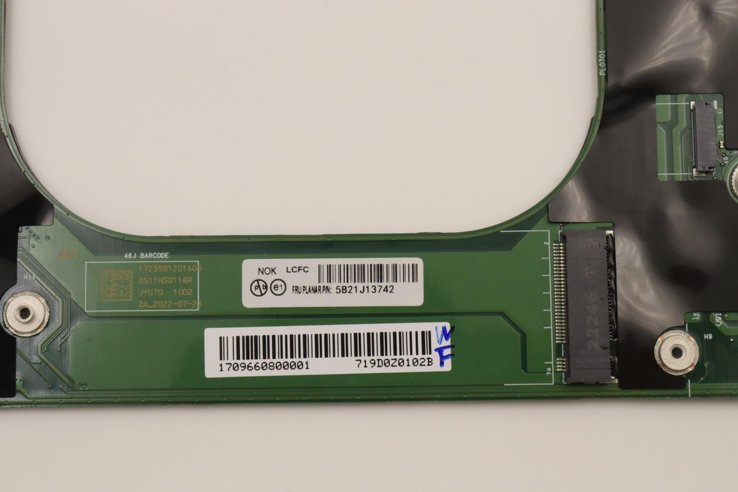 Lenovo Bdplanar Nok,I71265U,16,Amt,Yt - 5B21J13742