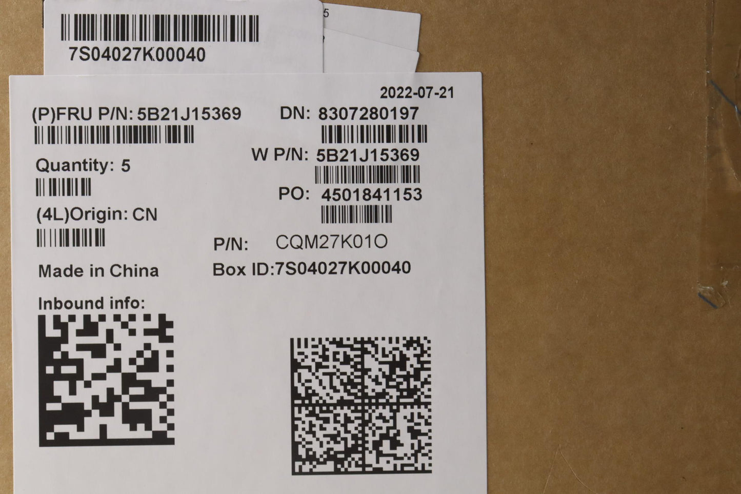 Lenovo Bdplanar Fl I71265U Iriswinyay - 5B21J15369
