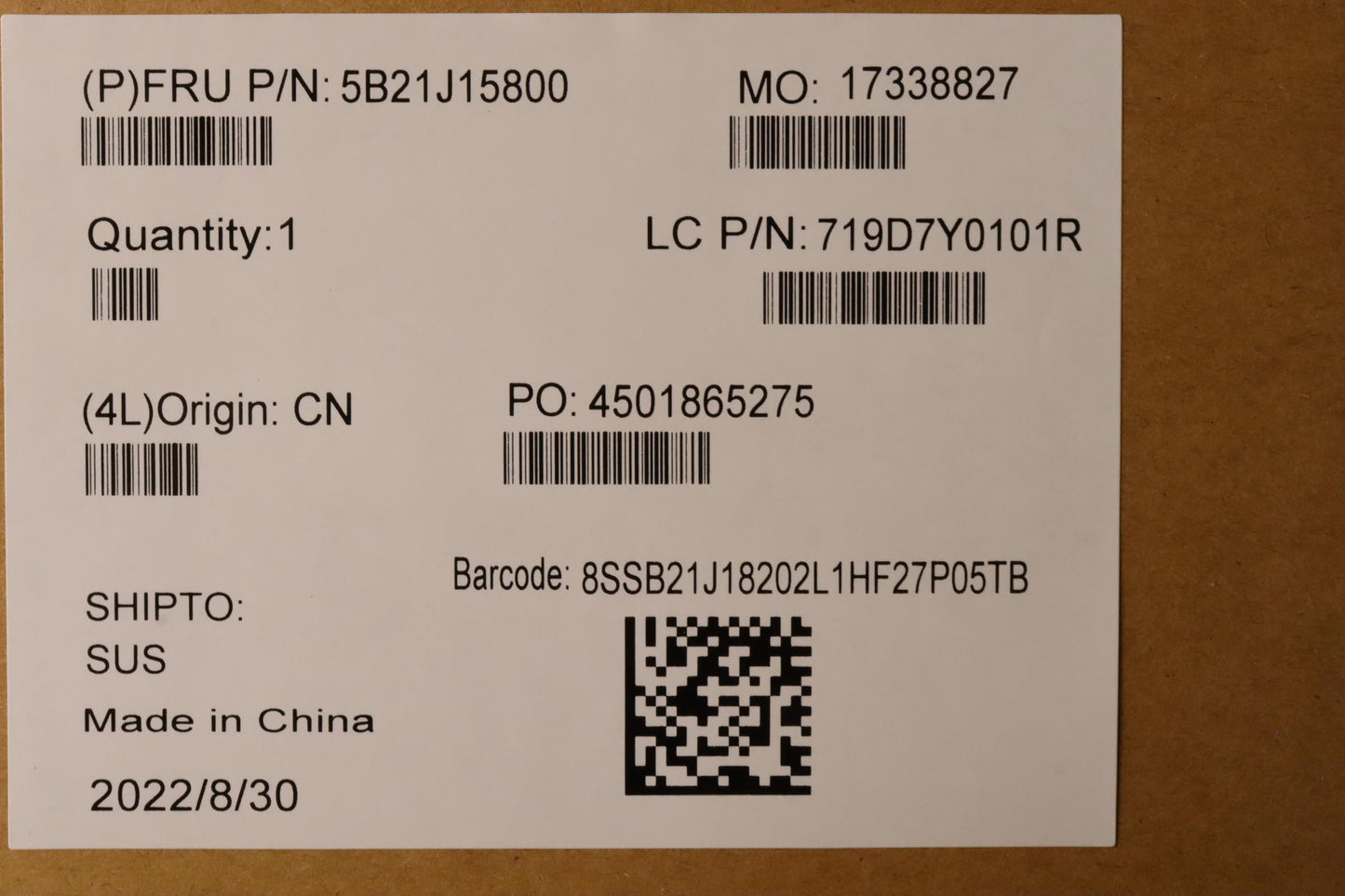 Lenovo Bdplanar I51240P16Gax211Vpwini - 5B21J15800