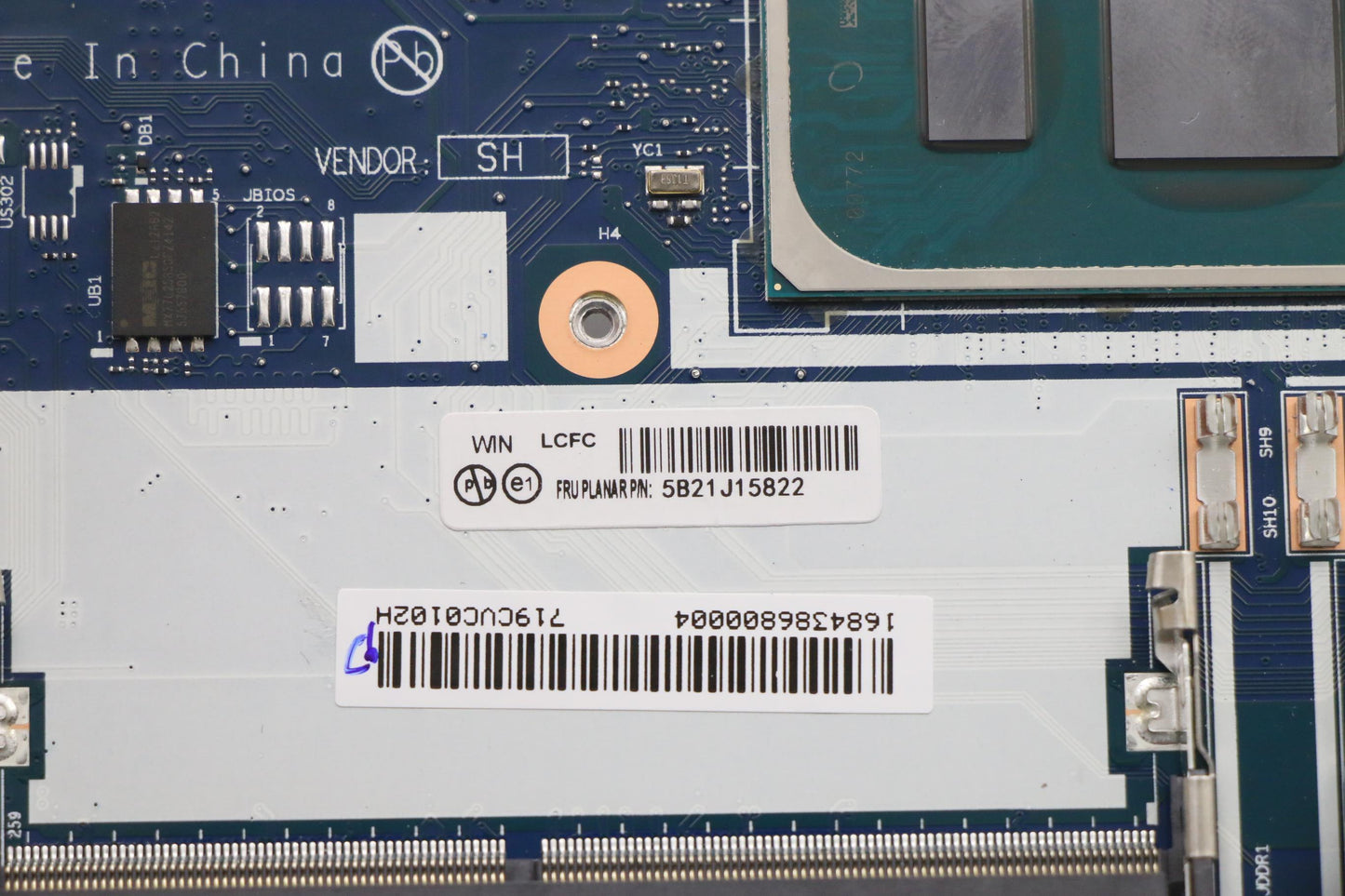 Lenovo Bdplanar Fli51135G7Win,Nam,Ytp - 5B21J15822