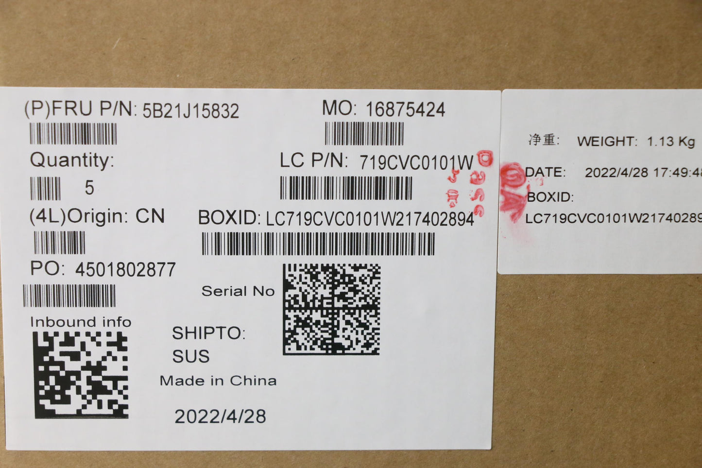 Lenovo Bdplanar Fli71165G7Nok,Nam,Ytp - 5B21J15832