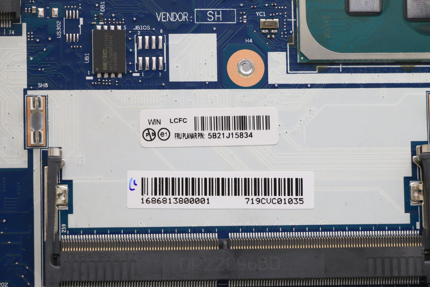 Lenovo Bdplanar Fli71165G7Win,Nam,Ytp - 5B21J15834