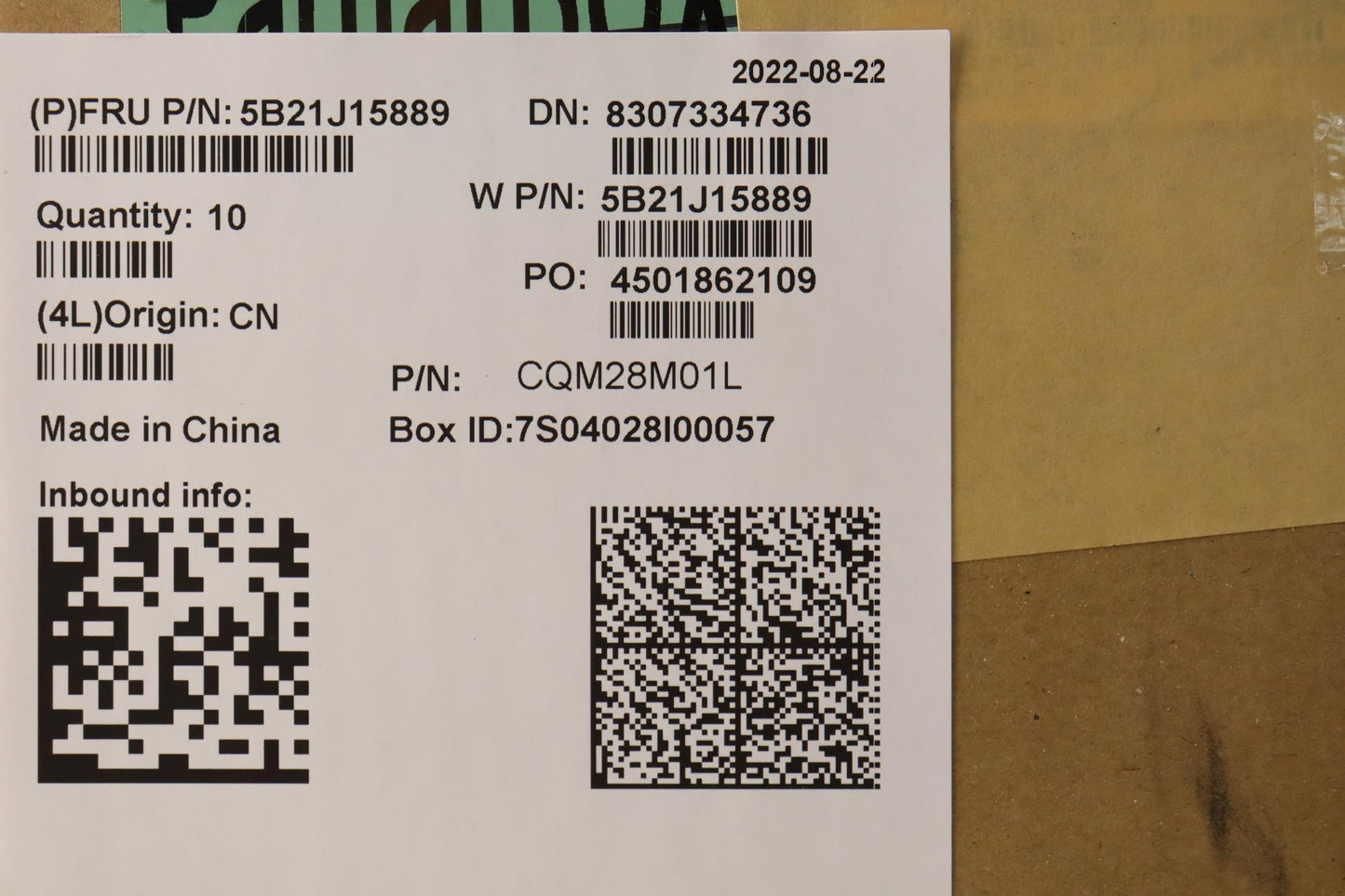 Lenovo Bdplanar I51235U,8G,Ax201Vpydt - 5B21J15889