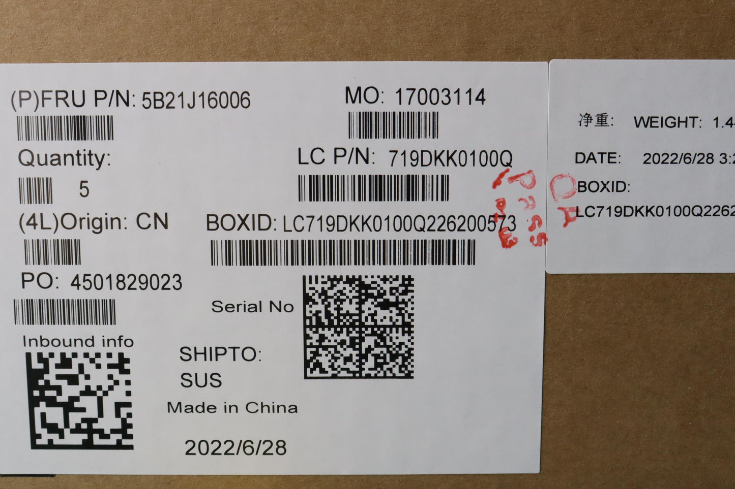 Lenovo Motherboard R7 PRO, 32GB RAM, Windows DPK - 5B21J16006