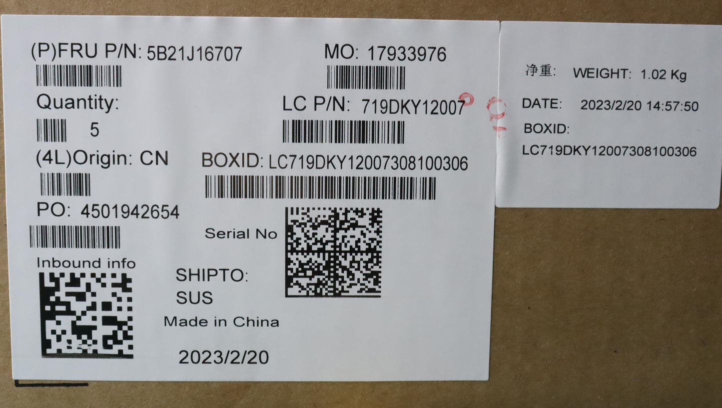 Lenovo Bdplanar Mbl82Tlnokr56600Hsceu - 5B21J16707
