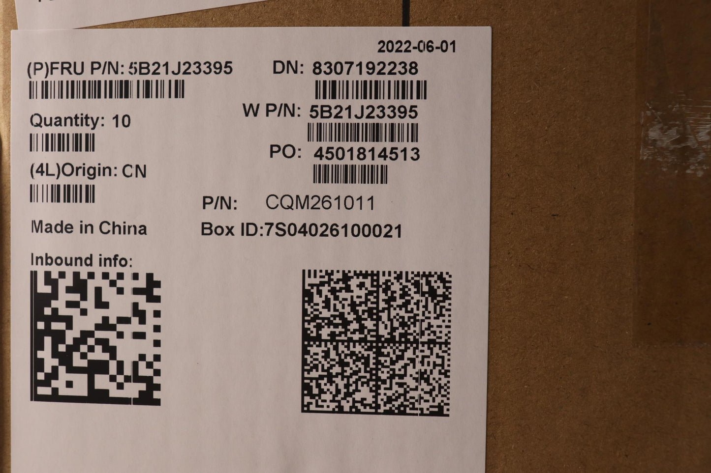 Lenovo Bdplanar Mb W 82Ra Nok R75700U - 5B21J23395