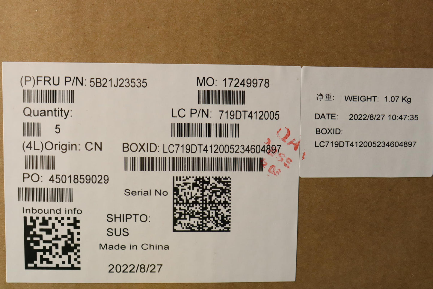 Lenovo Bdplanar Mb L82Uu Win R56600Hs - 5B21J23535
