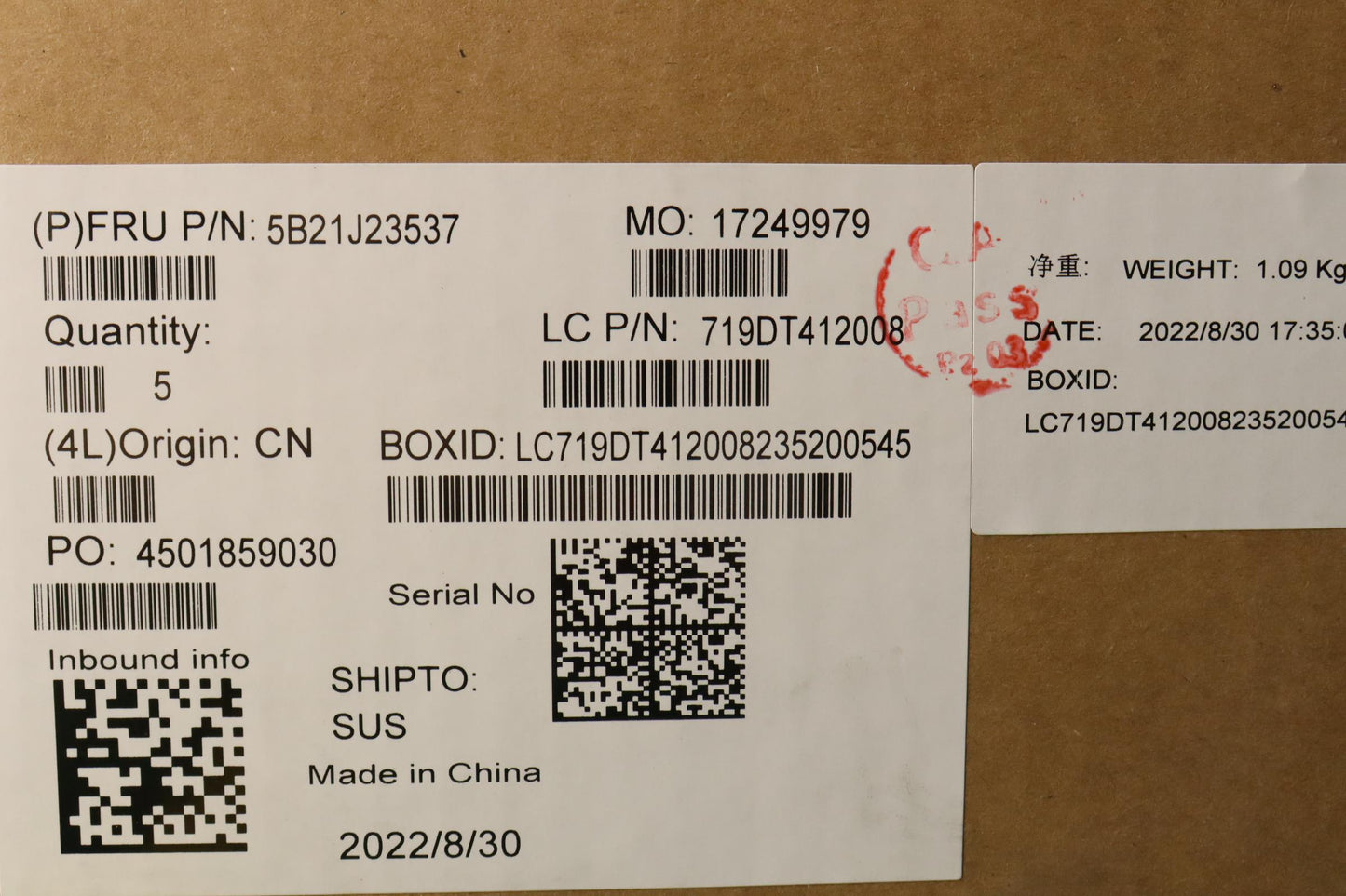 Lenovo Bdplanar Mb L82Uu Nok R56600Hs - 5B21J23537