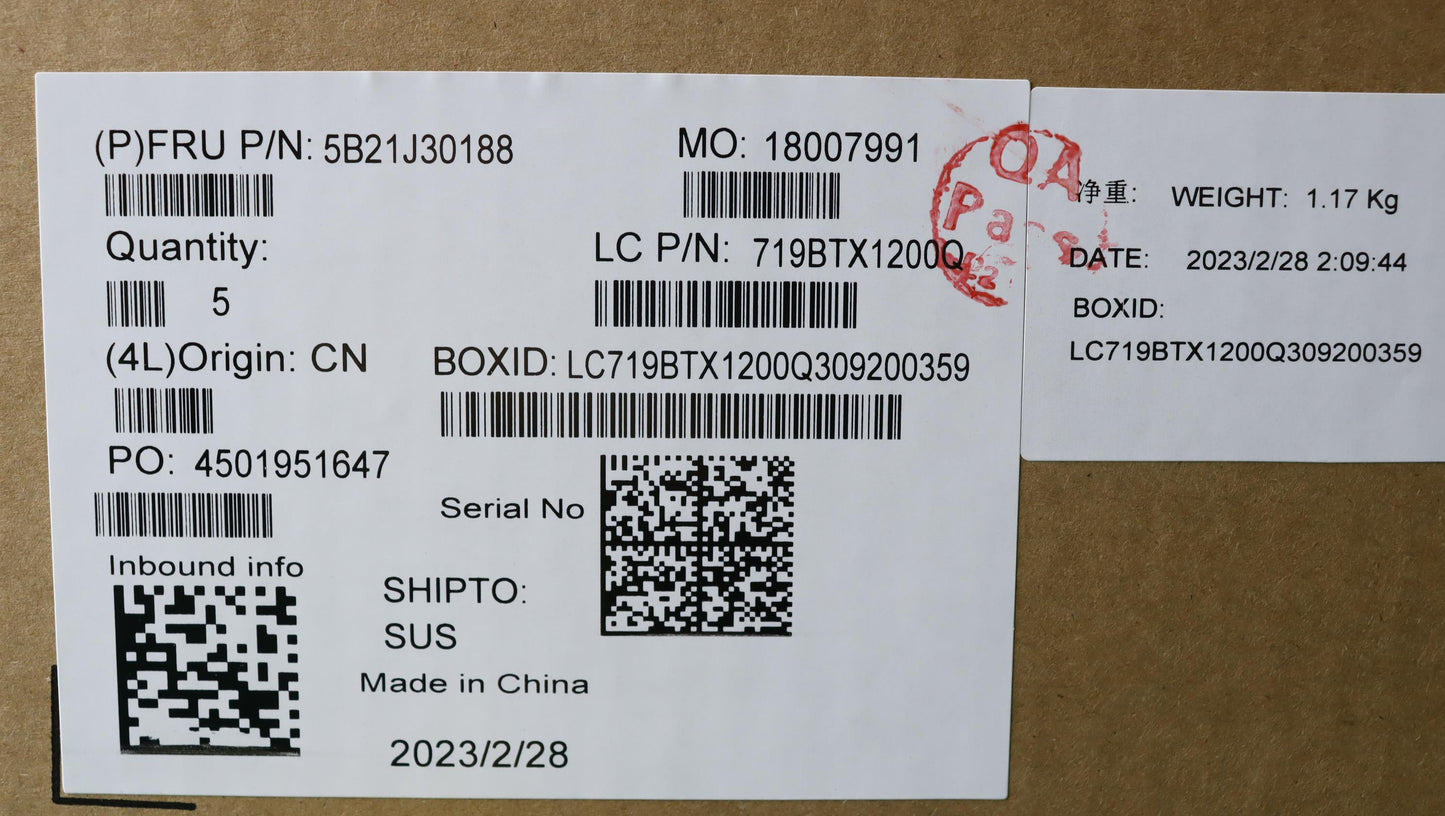 Lenovo Bdplanar Mbl82H9I51155G7Mx3502 - 5B21J30188