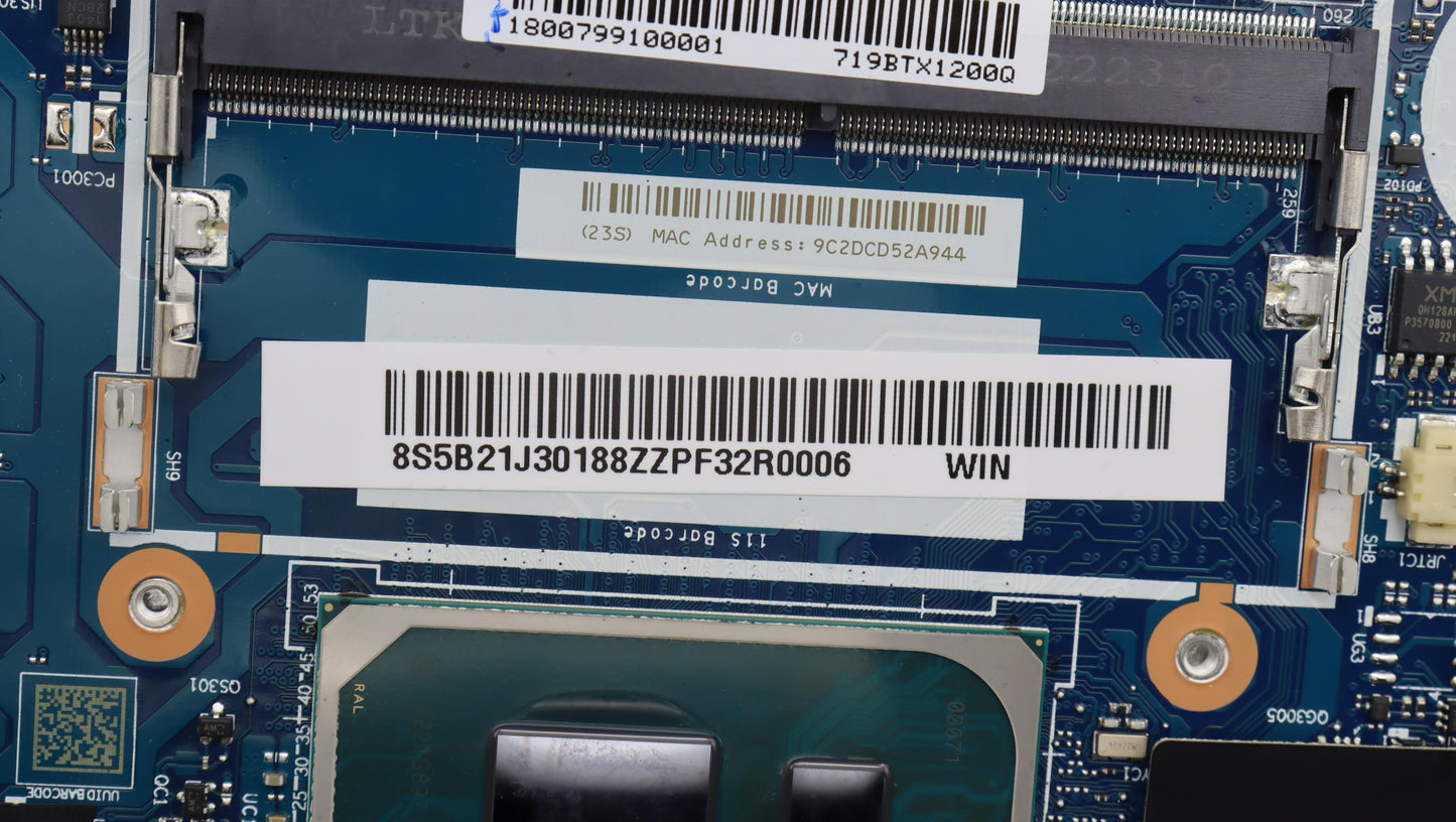 Lenovo Bdplanar Mbl82H9I51155G7Mx3502 - 5B21J30188
