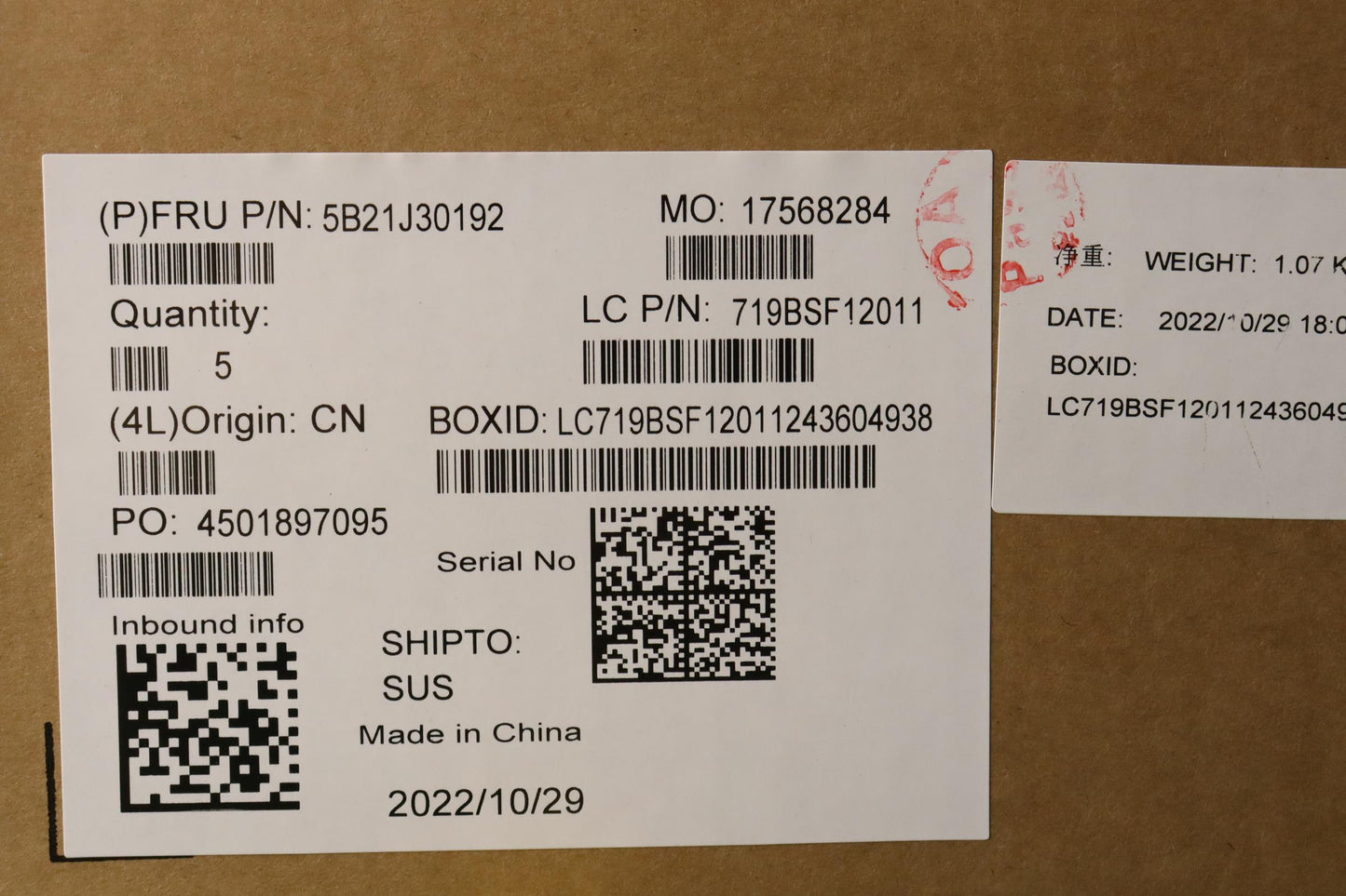 Lenovo Motherboard L82H7, i5-1155G7, UMA, 8GB RAM, RPMC - 5B21J30192