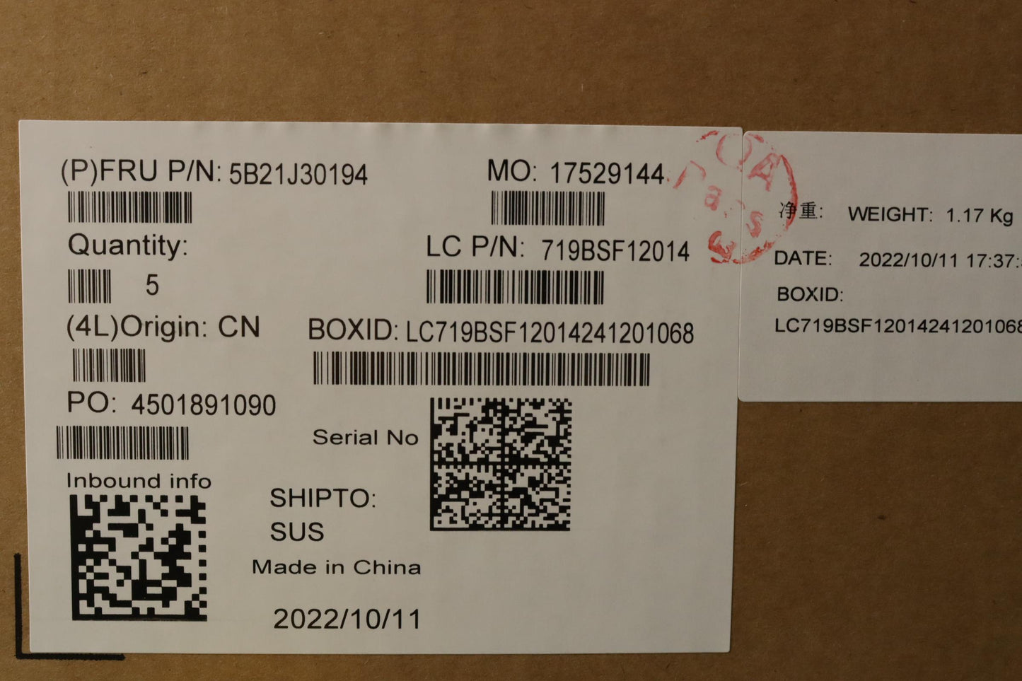 Lenovo Bdplanar Mbl82H7Wini51155G7Mx3 - 5B21J30194