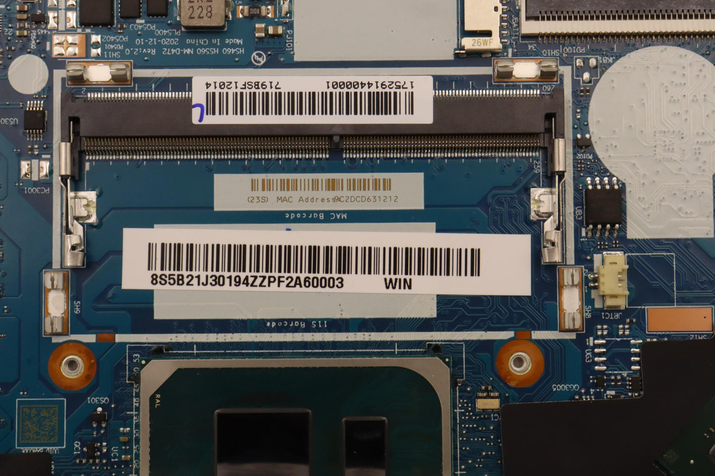 Lenovo Bdplanar Mbl82H7Wini51155G7Mx3 - 5B21J30194
