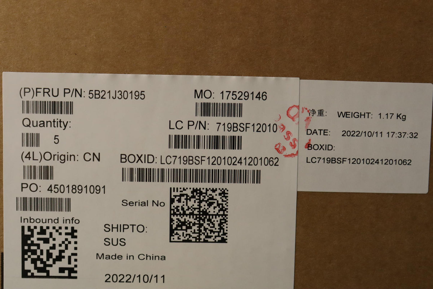 Lenovo Bdplanar Mbl82H7Noki51155G7Mx3 - 5B21J30195