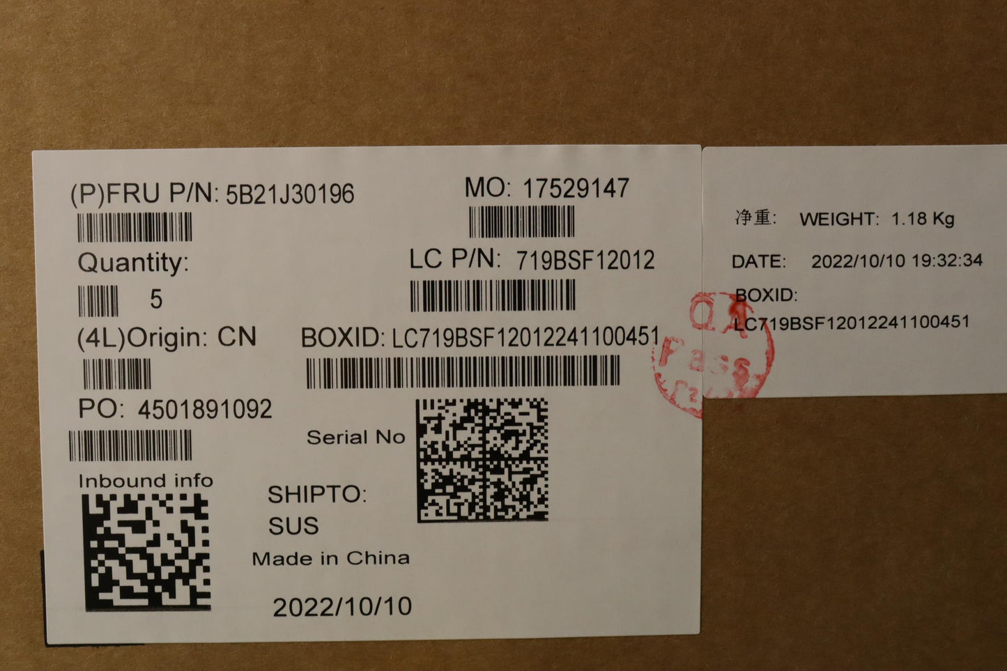 Lenovo Bdplanar Mbl82H7Wini51155G7_Mx - 5B21J30196