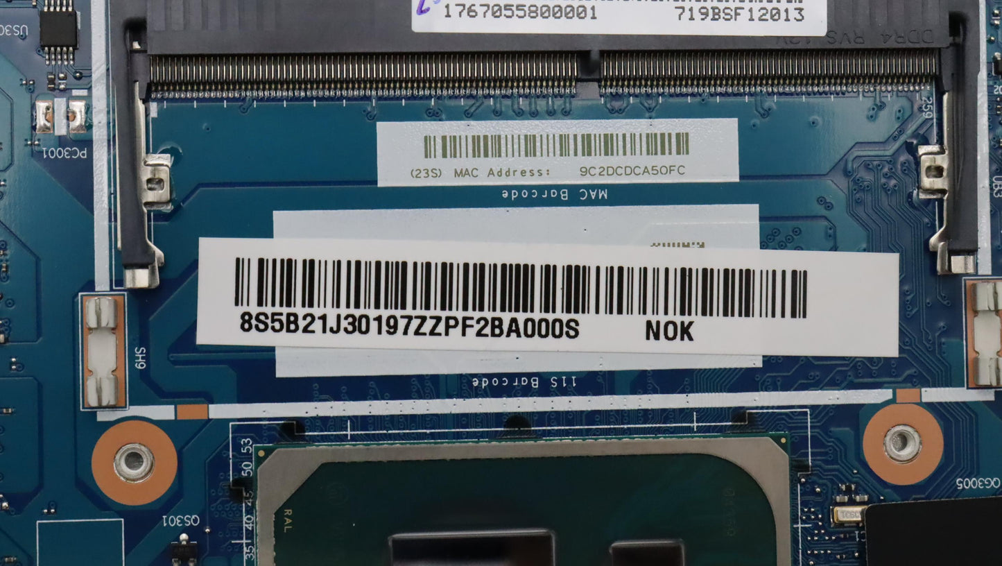Lenovo Bdplanar Mbl82H7Noki51155G7_Mx - 5B21J30197