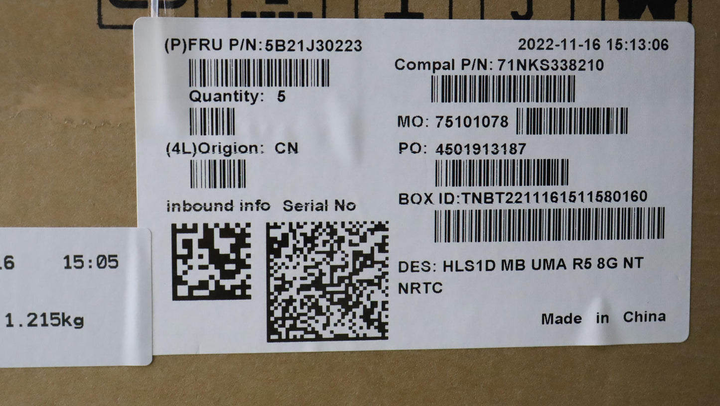 Lenovo Bdplanar Mb C82Vg Nok R57520U_ - 5B21J30223