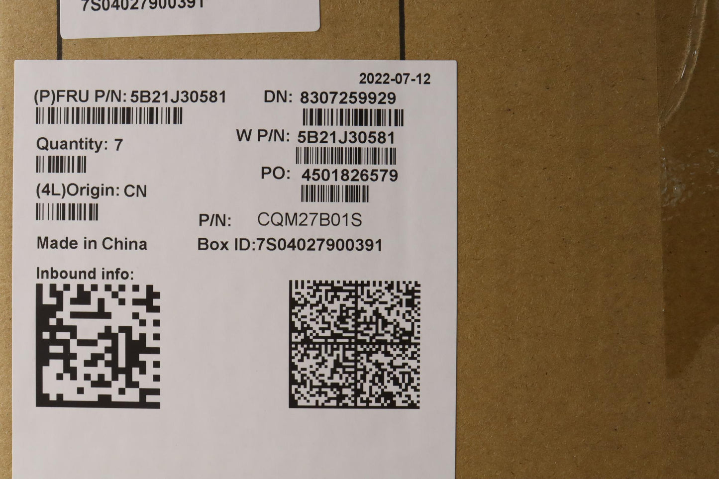 Lenovo Bdplanar I712700H,Diswin,Na,Dt - 5B21J30581