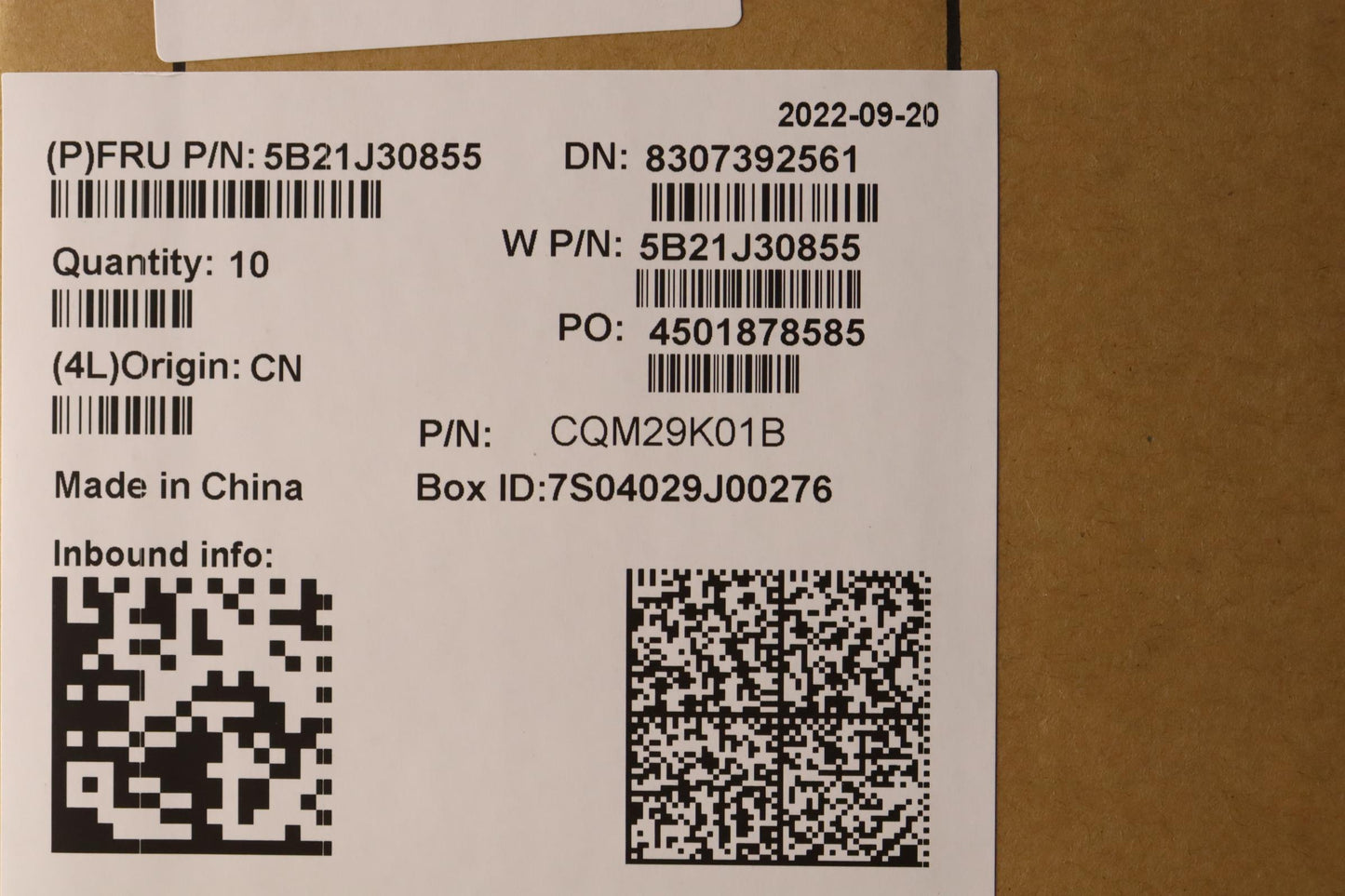 Lenovo Bdplanar Mbw82R8 Win I71255U U - 5B21J30855