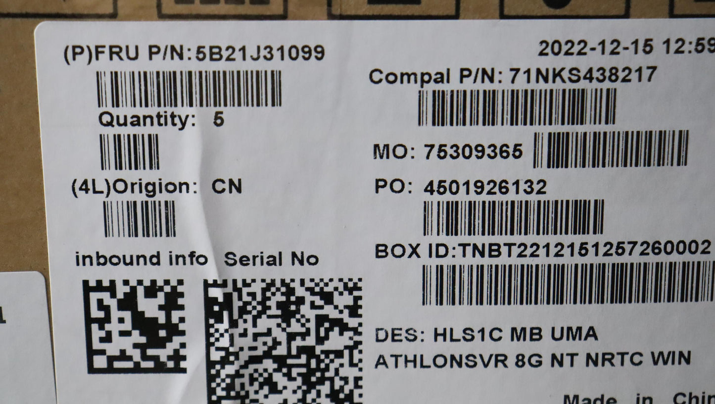 Lenovo Bdplanar Mb C82Vf Win Asr7120U - 5B21J31099