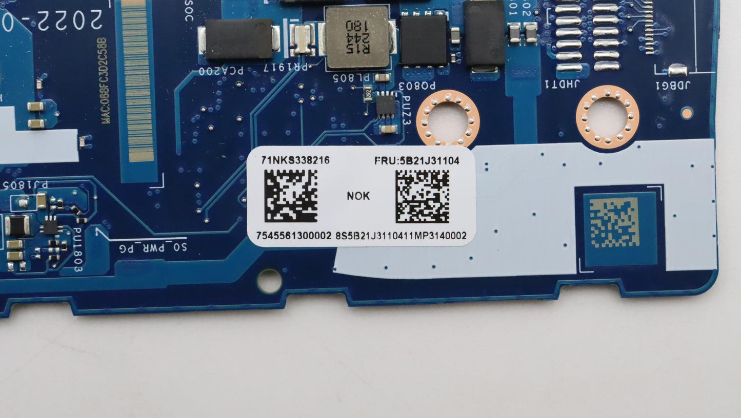 Lenovo Bdplanar Mb C82Vg Nok Asr7120U - 5B21J31104