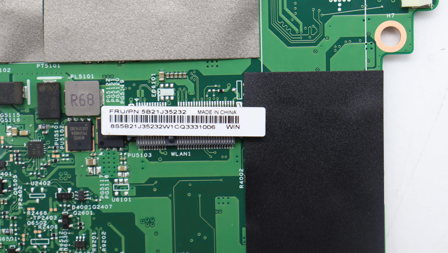 Lenovo System Board, W 82XX, R7-7730U, UMA, 16GB - 5B21J35232