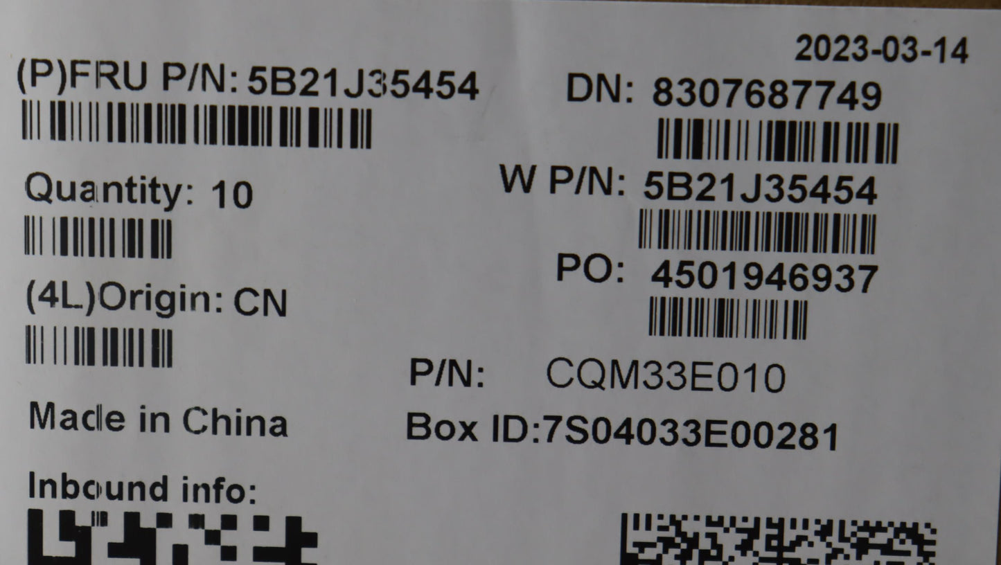 Lenovo Bdplanar Mb W 82Xy Win R77730U - 5B21J35454