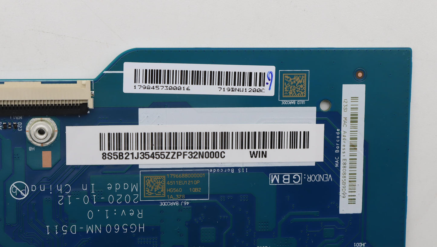Lenovo Bdplanar Mbl82Hlwin I71165G7_U - 5B21J35455