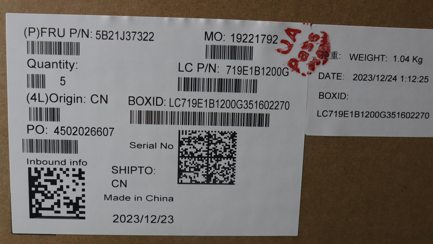 Lenovo Bdplanar Mbl82Xawinn100_Uma_4G - 5B21J37322
