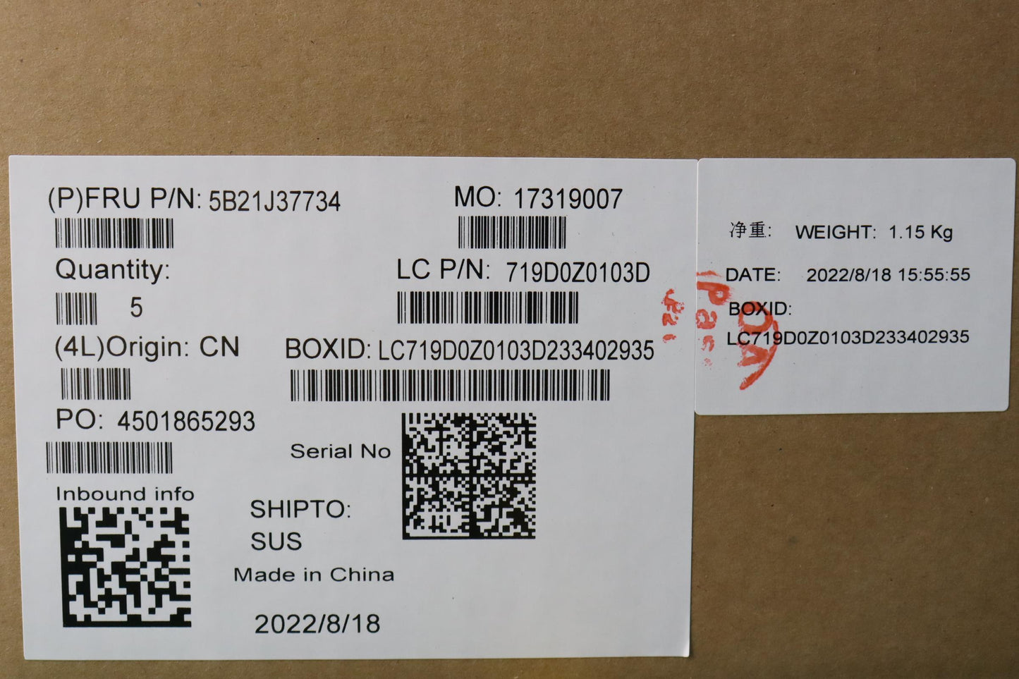 Lenovo Bdplanar Nok,I51245U,32,Ya,Ydt - 5B21J37734