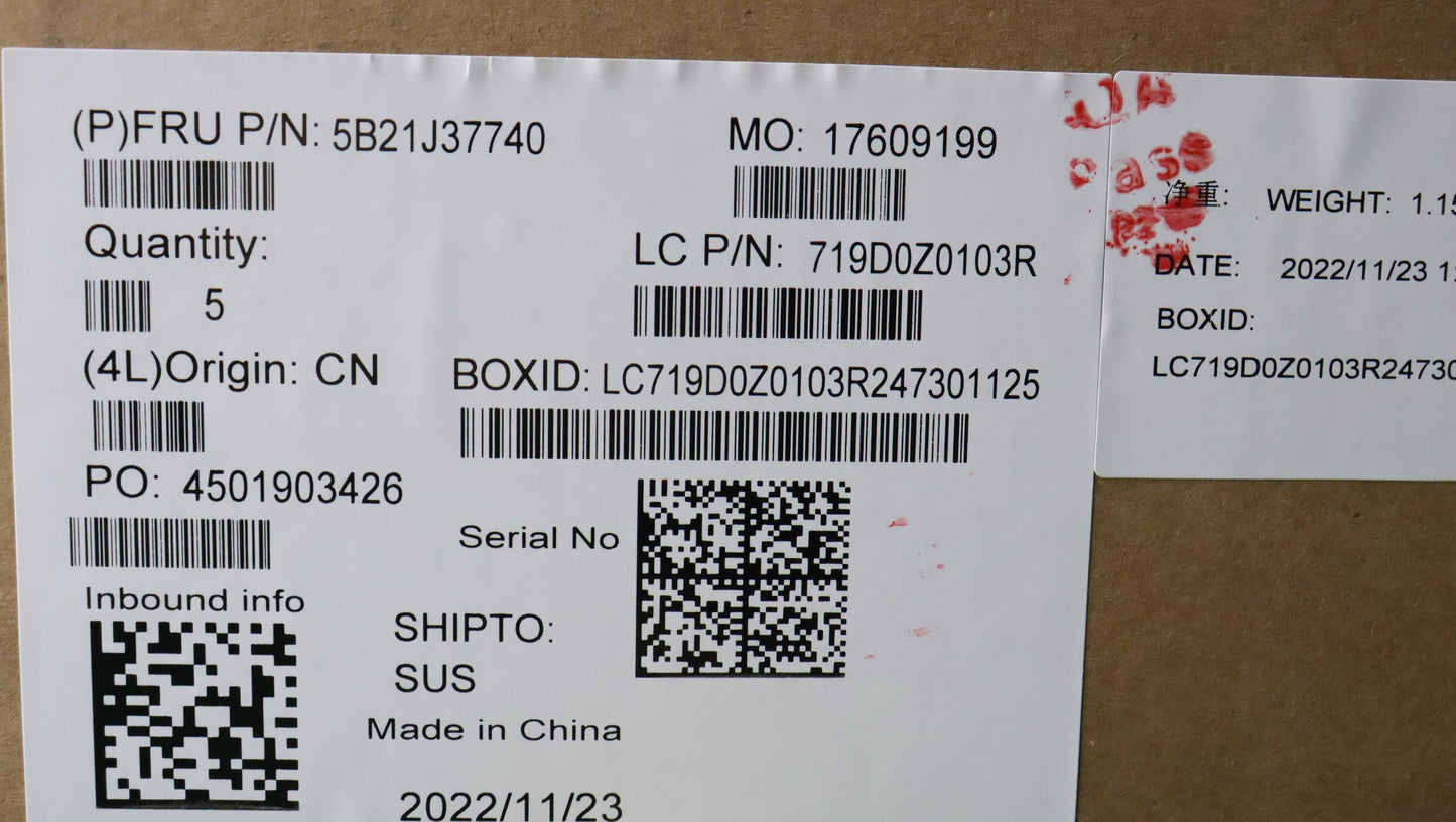 Lenovo Bdplanar Win,I71265U,32,Ya,Ydt - 5B21J37740