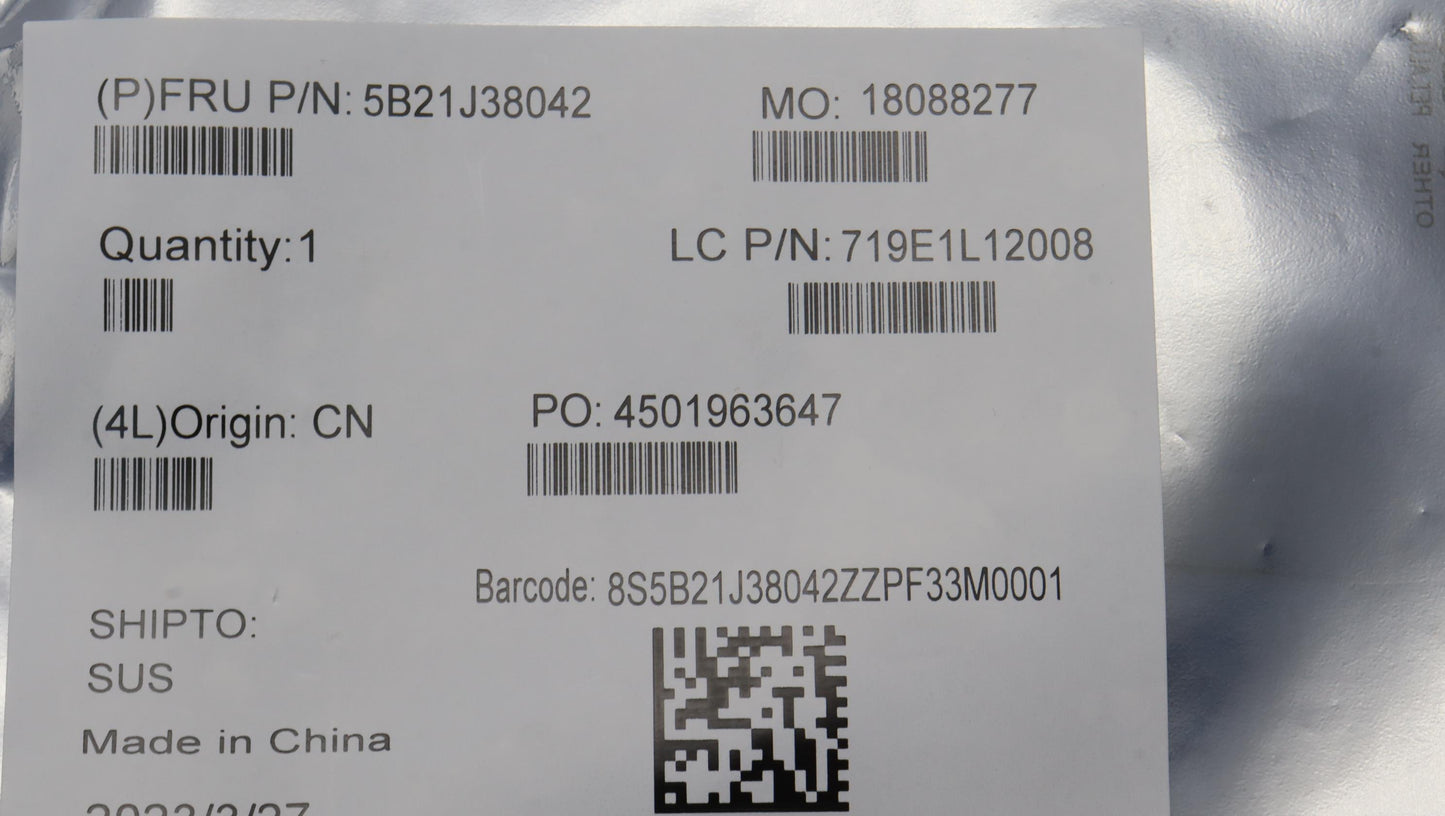 Lenovo Bdplanar Mb L 82Xb Nok N100Uma - 5B21J38042