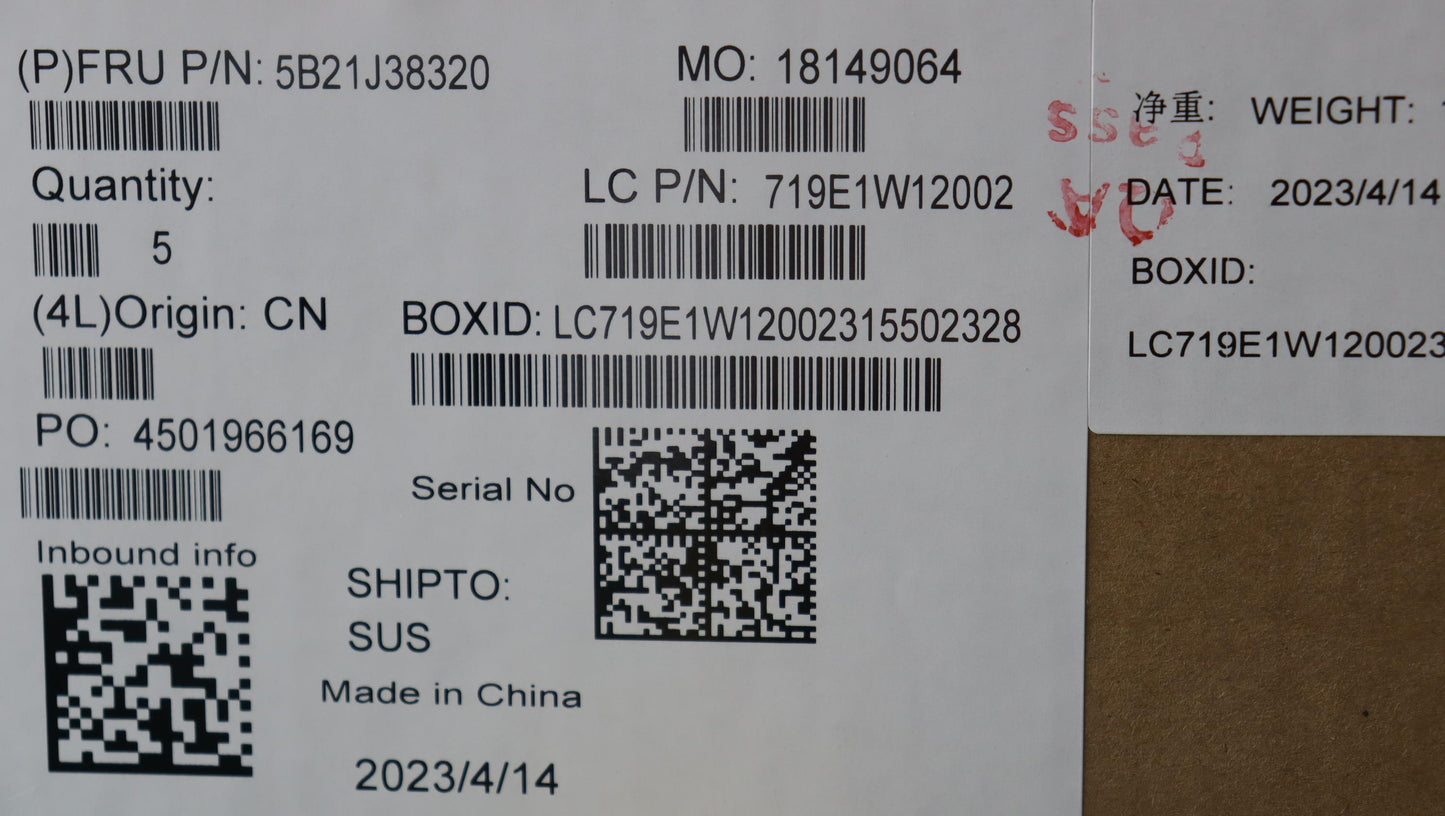 Lenovo Bdplanar Mb L82Xl Win R37330U_ - 5B21J38320