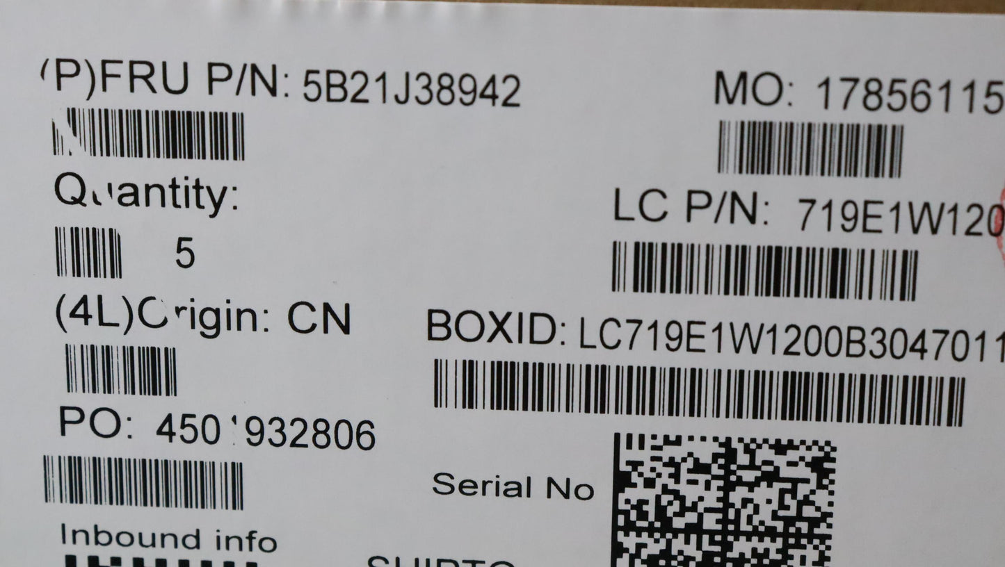Lenovo Bdplanar Mb L82Xl Win R77730Uu - 5B21J38942