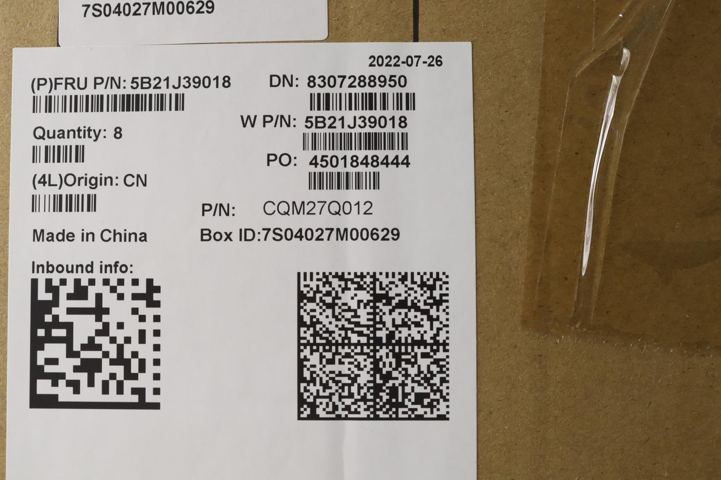 Lenovo Bdplanar I51245Uvp8G Yamtdtpm - 5B21J39018