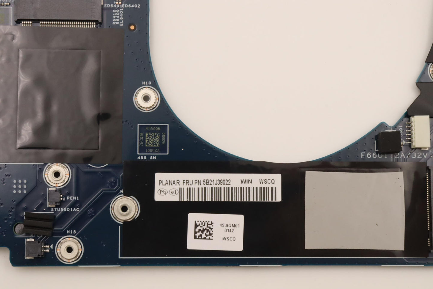 Lenovo BDPLANAR Motherboard, i5-1245U, vPro, 16GB RAM, YAMT, TPM, YABS EI - 5B21J39022