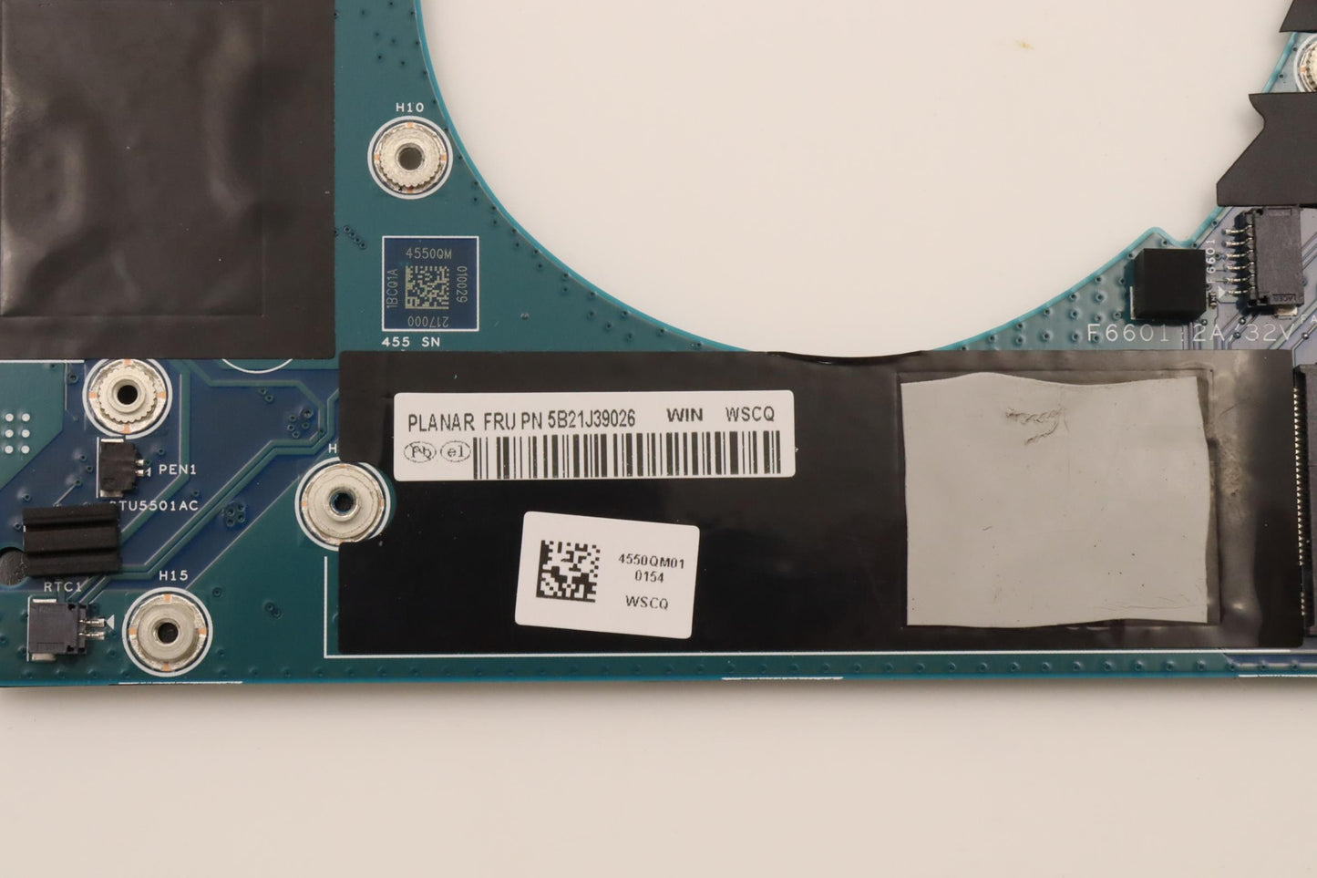 Lenovo Motherboard with i7-1265UVP, 16GB RAM, TPM for Windows - 5B21J39026