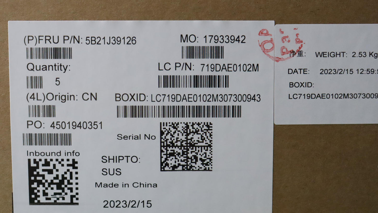 Lenovo Bdplanar Frui912900Hvpa2000211 - 5B21J39126