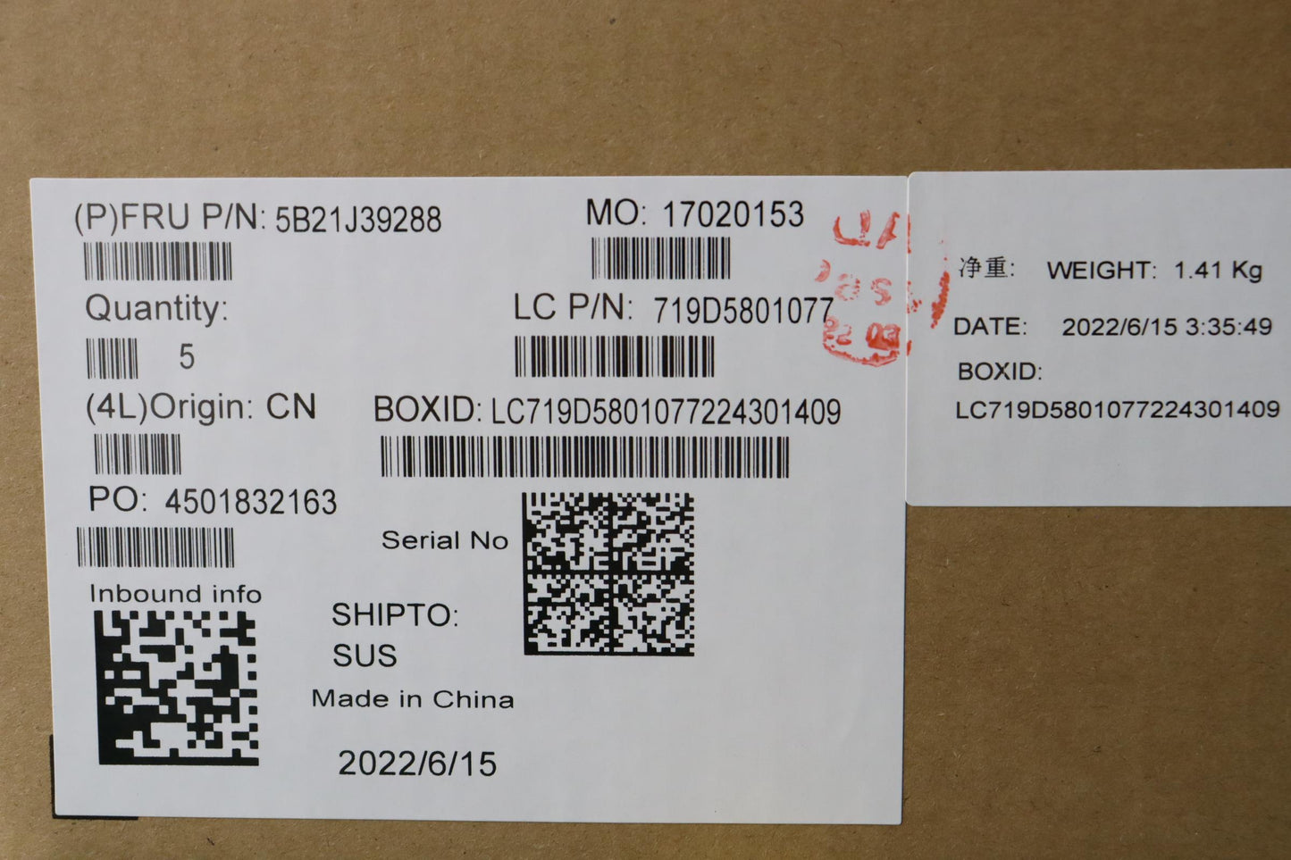 Lenovo Bdplanar I51235U8Gax211Winydty - 5B21J39288