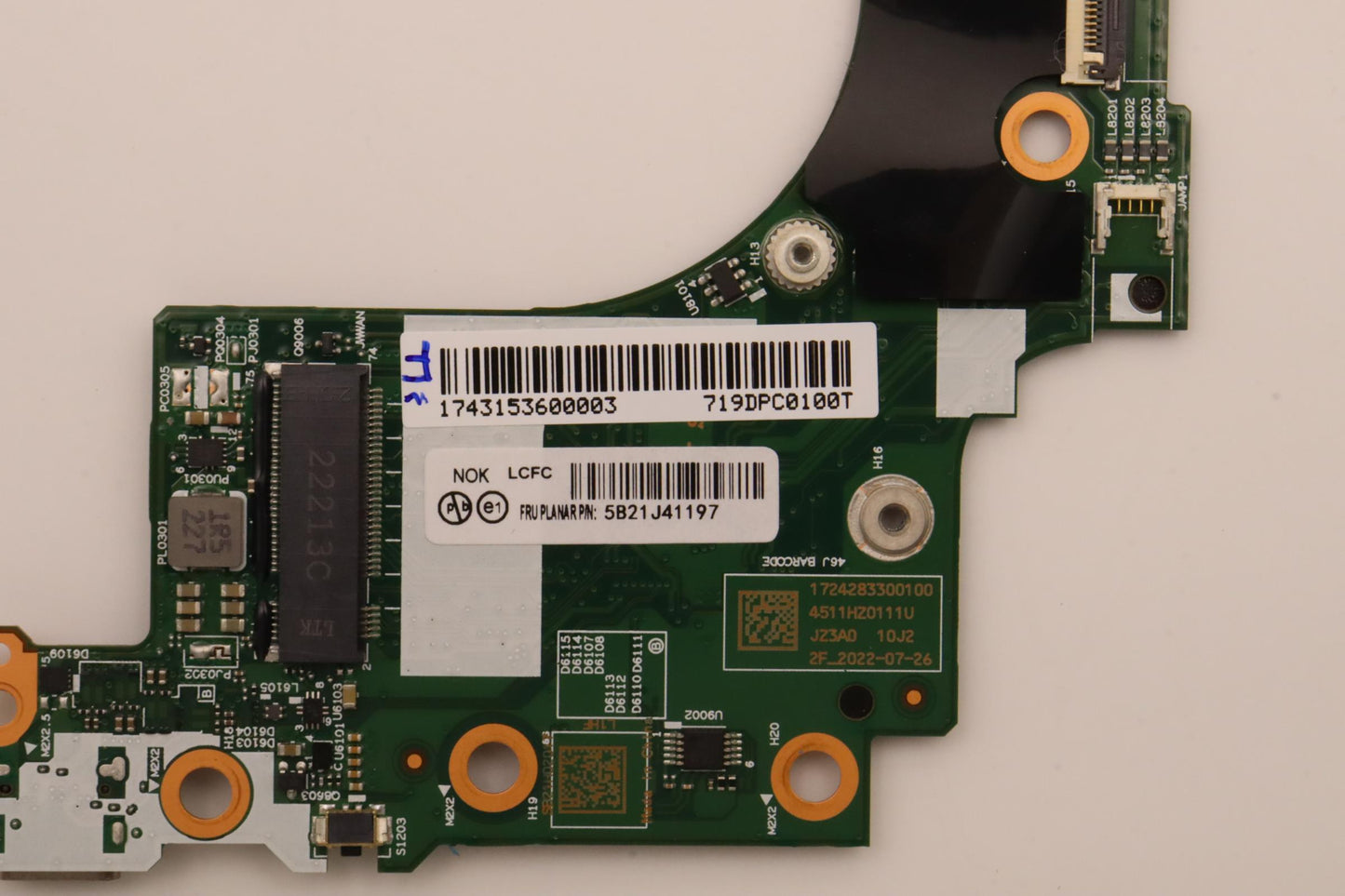 Lenovo Bdplanar Nok,R5U,16,Nfa725A,Ya - 5B21J41197