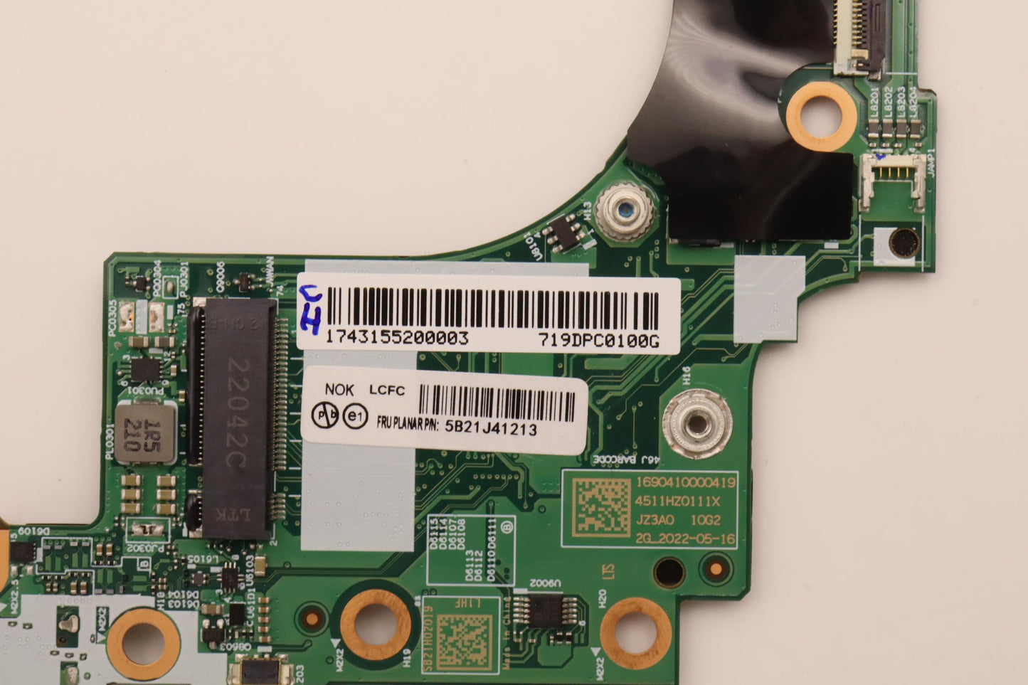 Lenovo Bdplanar Nok,R7U,16,Nfa725A,Ya - 5B21J41213
