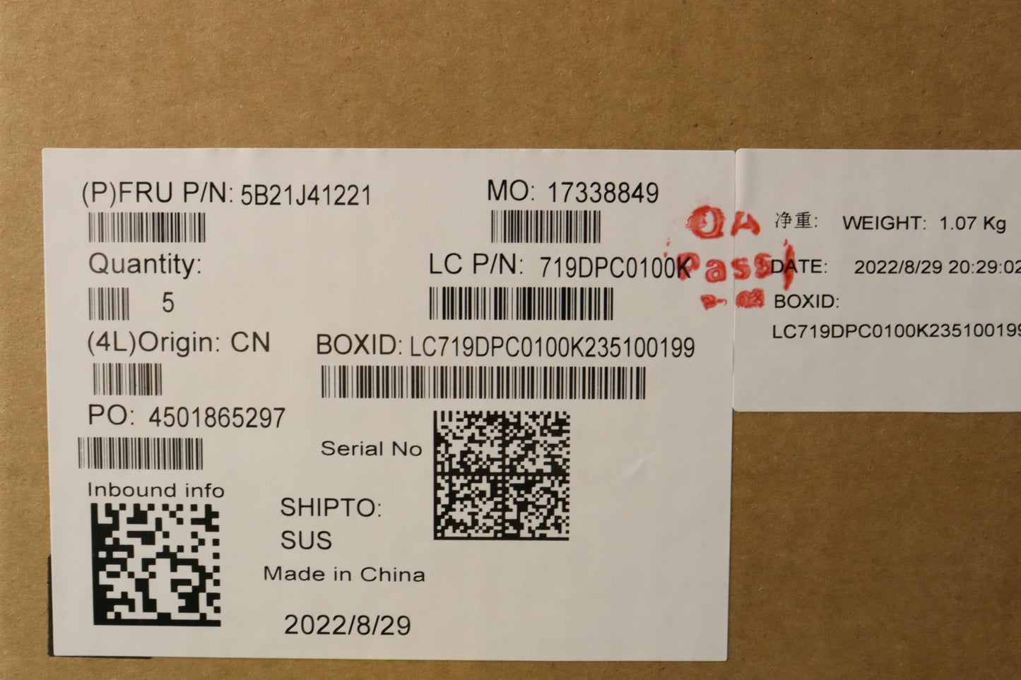 Lenovo Bdplanar Nok,R7U,32,Nfa725A,Ya - 5B21J41221