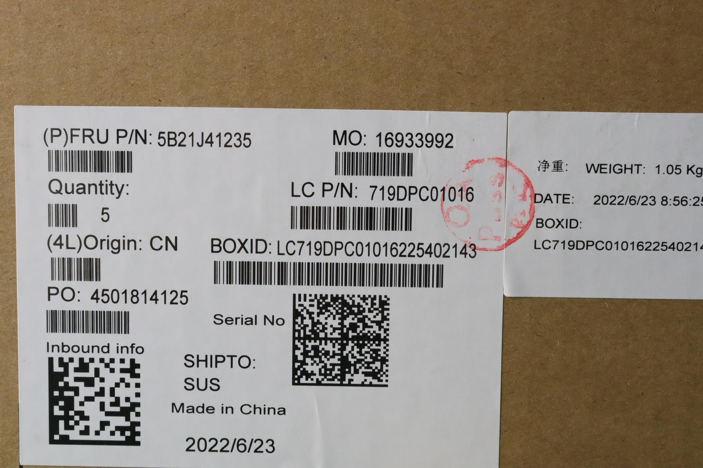 Lenovo Motherboard R7Z, 32GB RAM, Windows DPK - 5B21J41235