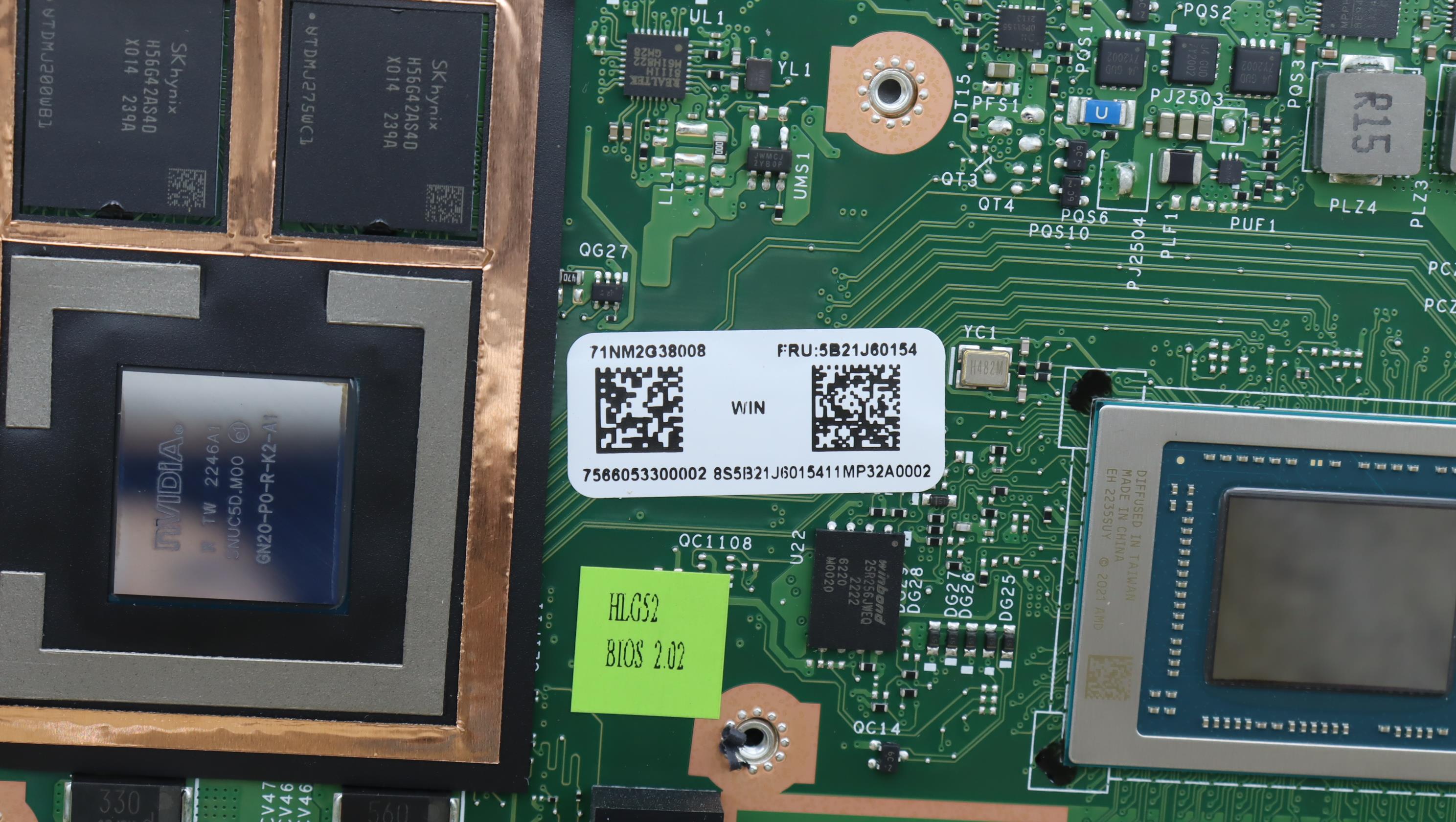 Lenovo Bdplanar 82Sb Win R57535Hs Rtx - 5B21J60154– LenovoPart
