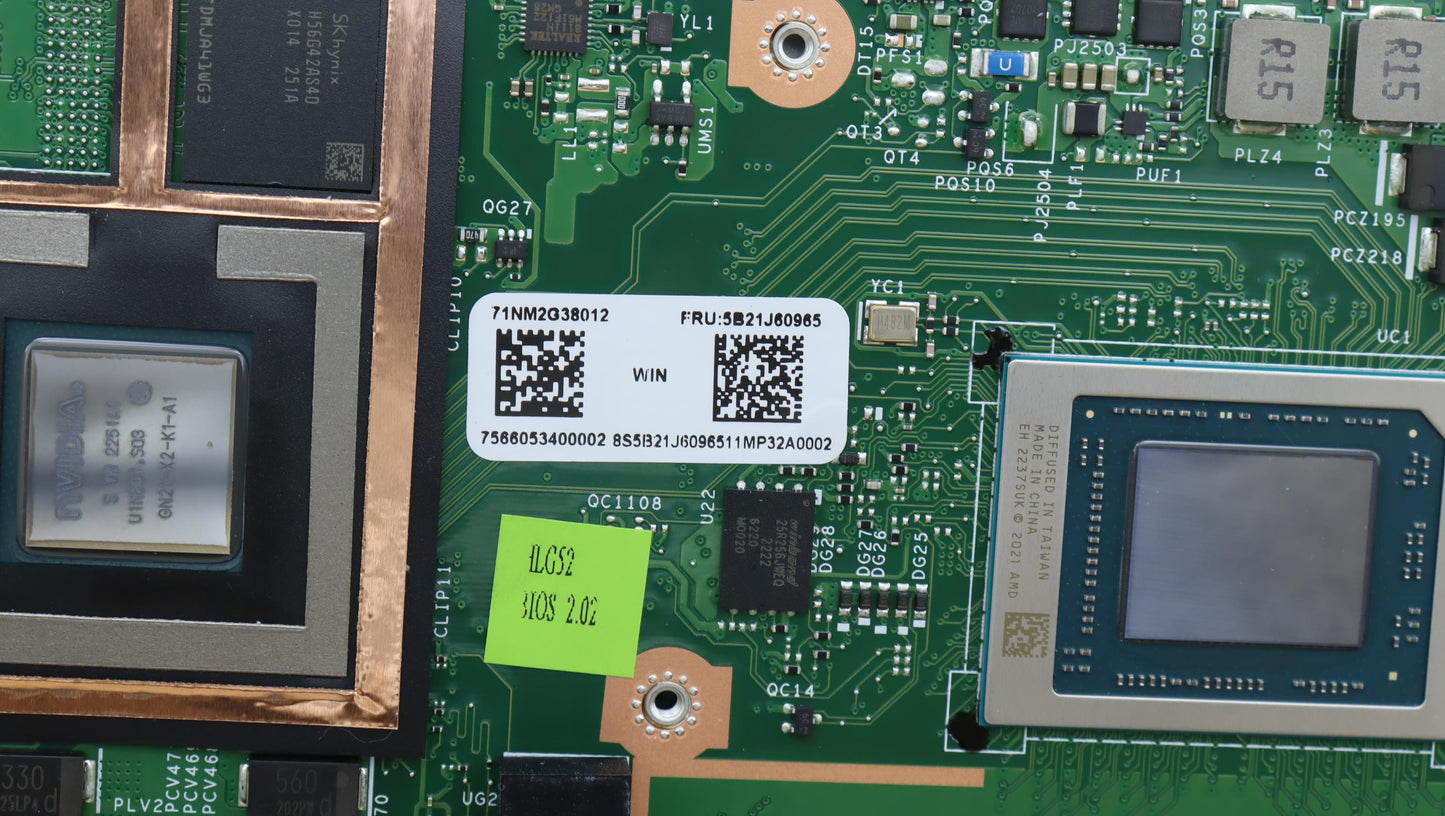 Lenovo Bdplanar 82Sb Win R57535Hs Rtx - 5B21J60965