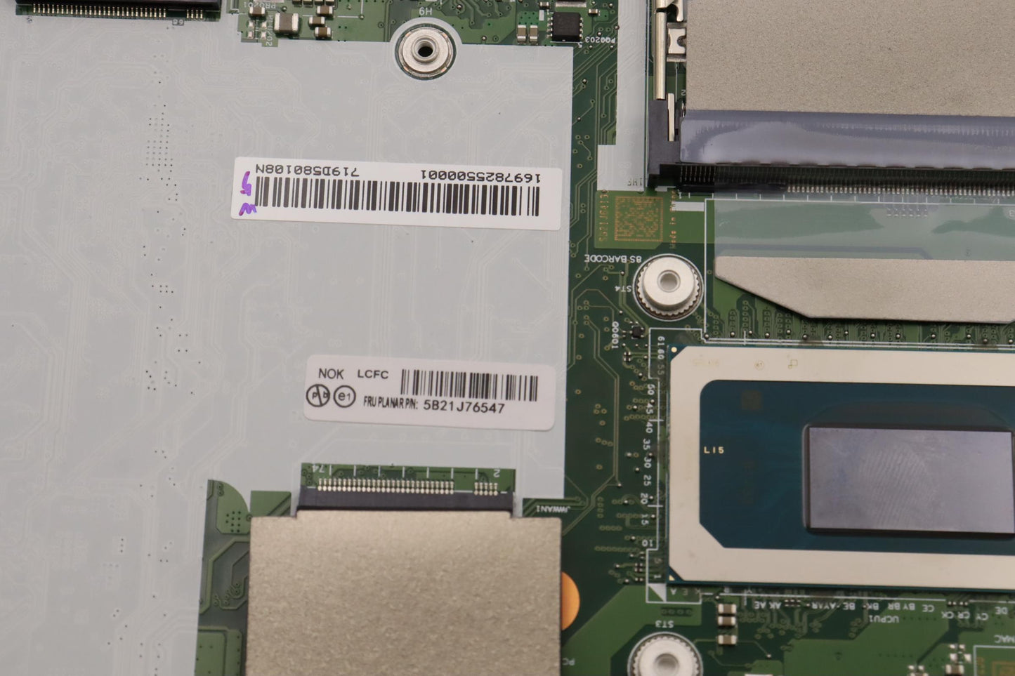 Lenovo Bdplanar I71260P16G211Nokydtya - 5B21J76547