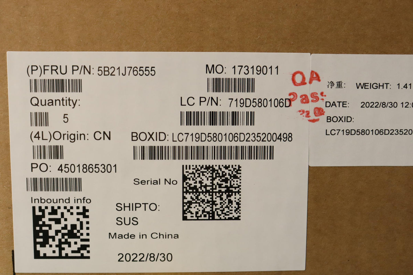 Lenovo Bdplanar I51245U Vp8G211Vpnoky - 5B21J76555