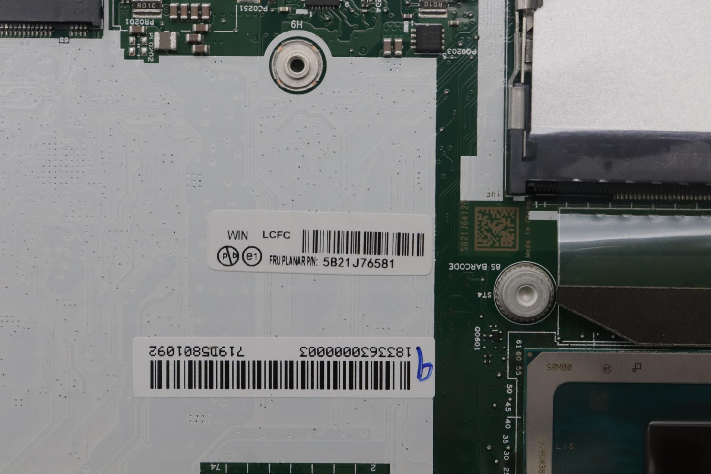 Lenovo Bdplanar I71270Pvp16G211Vpwiny - 5B21J76581