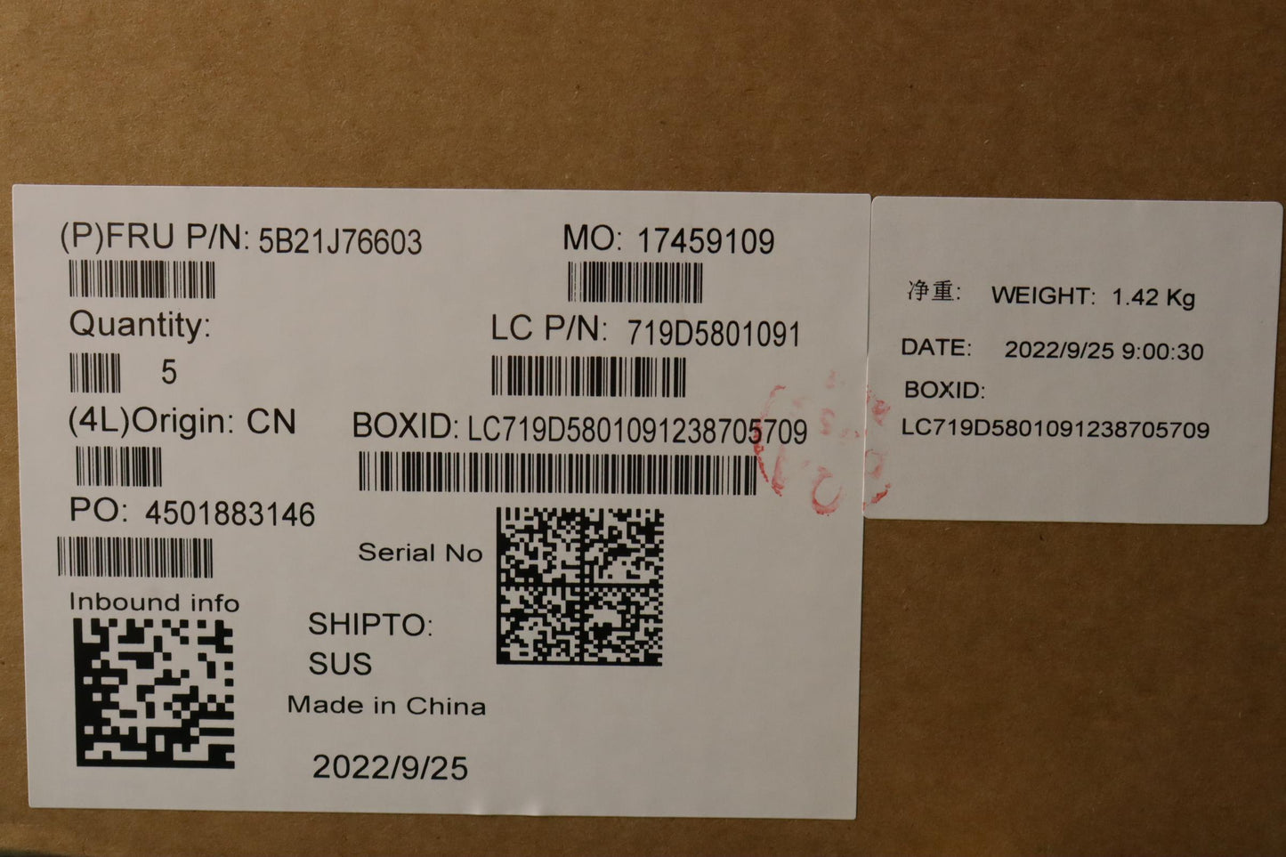 Lenovo Bdplanar I71260P,8G725Awinydty - 5B21J76603
